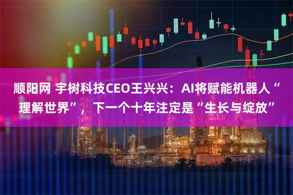 顺阳网 宇树科技CEO王兴兴：AI将赋能机器人“理解世界”，下一个十年注定是“生长与绽放”