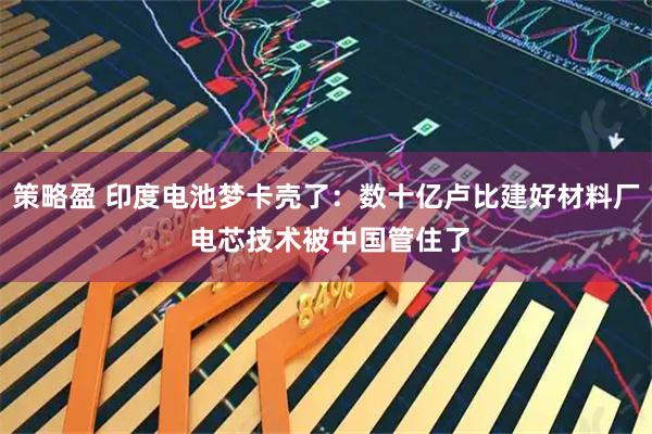 策略盈 印度电池梦卡壳了：数十亿卢比建好材料厂 电芯技术被中国管住了